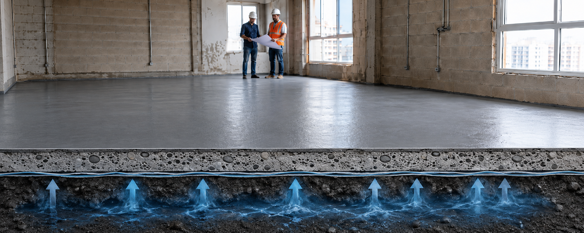 Titan Floor — aplicação
